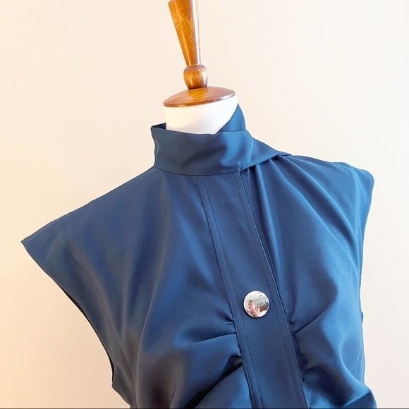 MARNI Technical Garbadine Snap Front Dress Medium - Picture 9 of 12